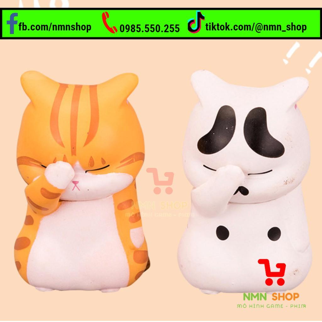 Mèo ôm mặt cực CUTE