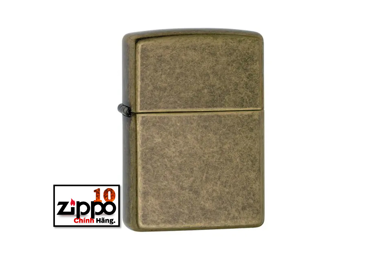 Bật lửa Zippo 201FB Antique Brass - Chính hãng 100%