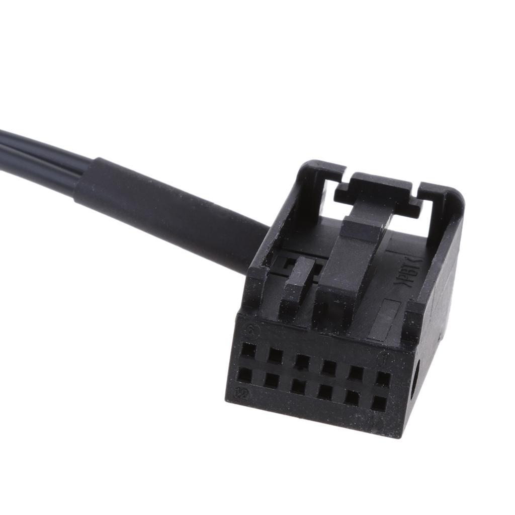 12in AUX Input Female Jack 3.5mm Audio Adapter Cable for iPod iPhone 4 4S 5 5S MP3 to BMW Z4/Opel Car Player