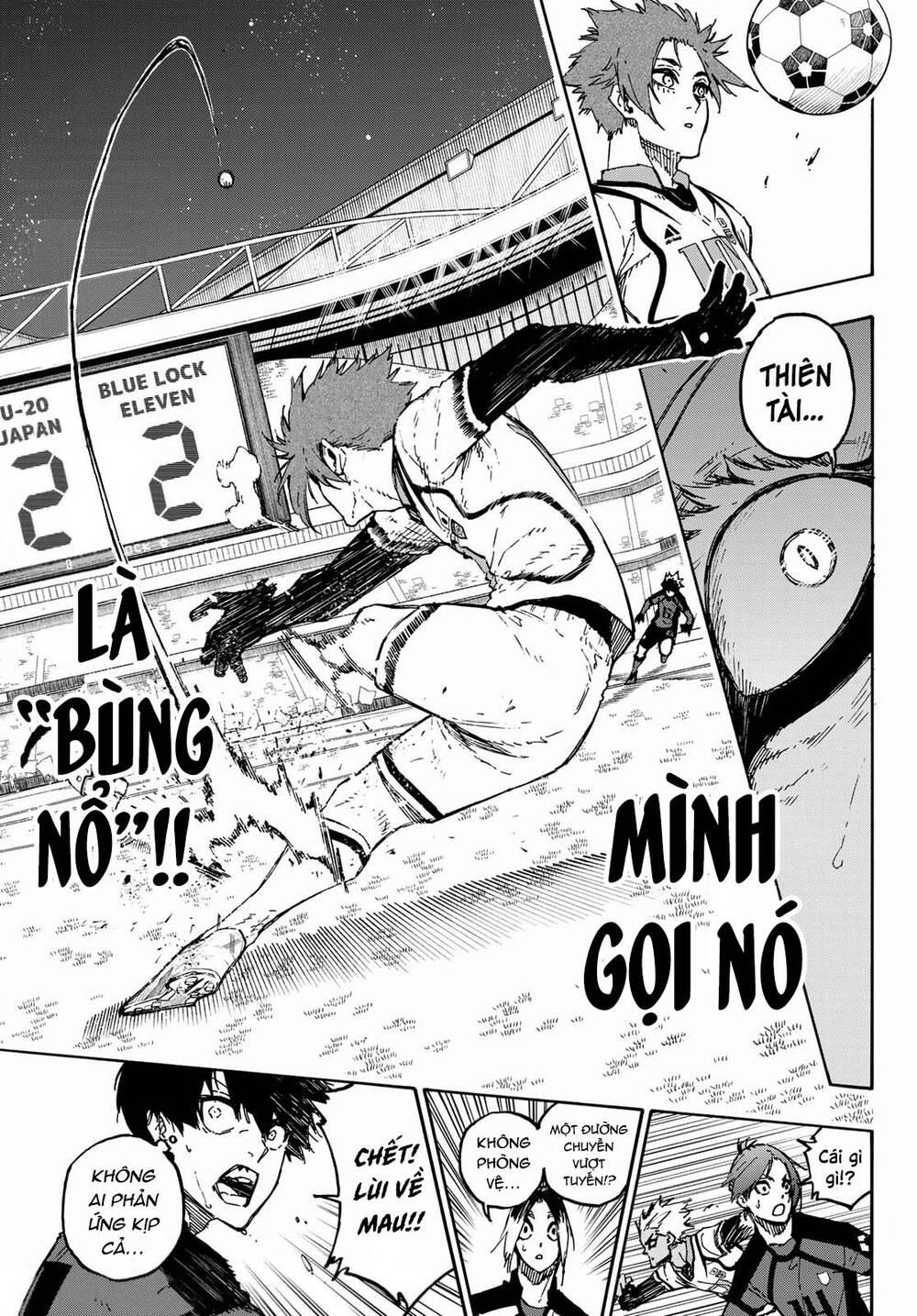 thiên tài bóng đá, tiền đạo số 1 chapter 130 13