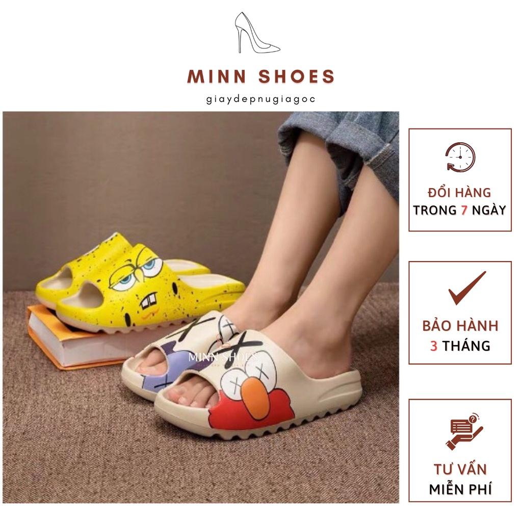 Dép bánh mì quai ngang YZ đúc siêu nhẹ nam nữ thời trang