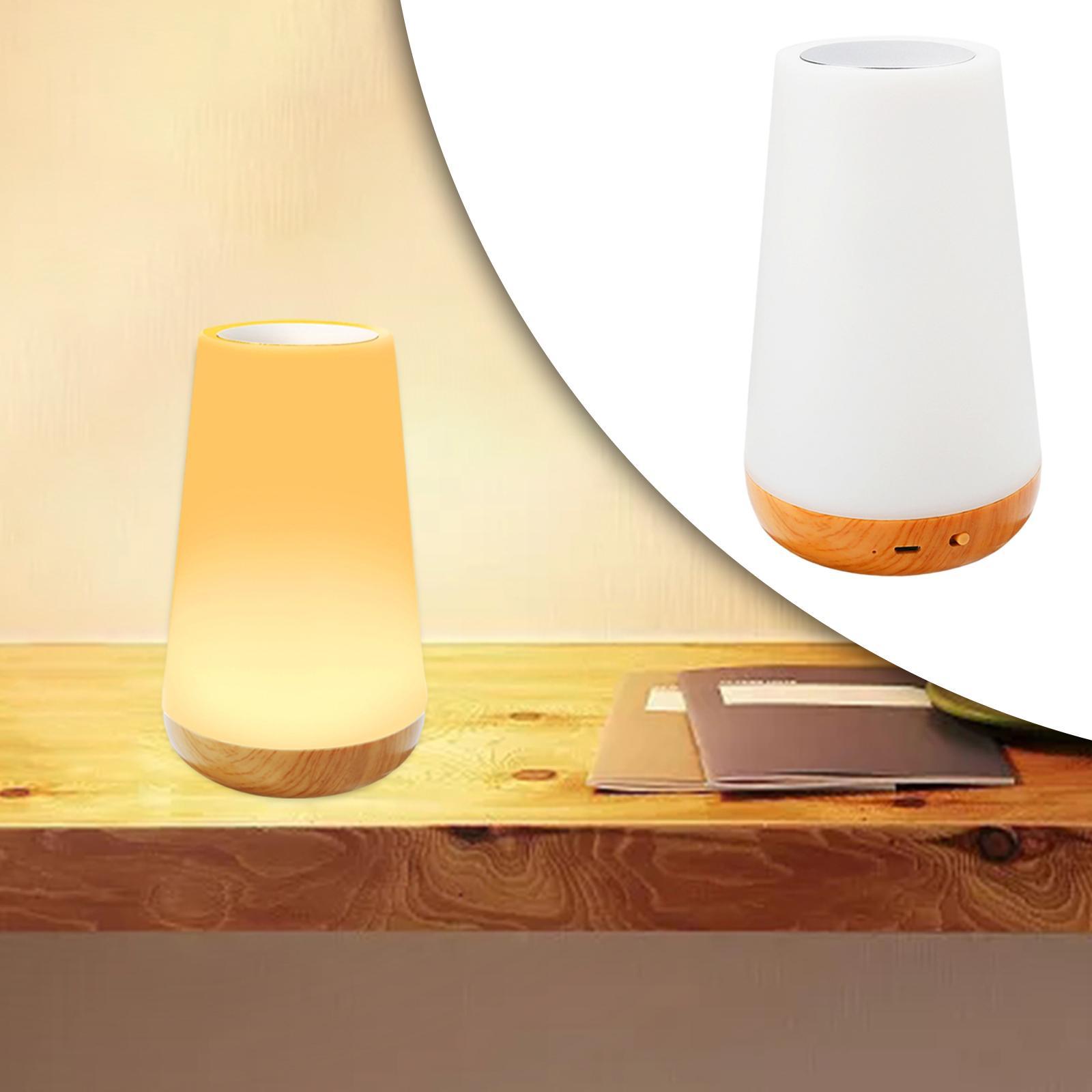 Night Light Remote Baby Bedroom Bedside Desk Tap Lamp