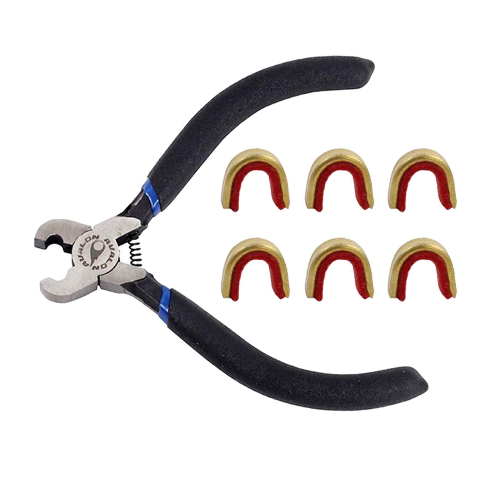 Bow String Nocking Pliers Brass Buckle Clip Knocks Bow Tool