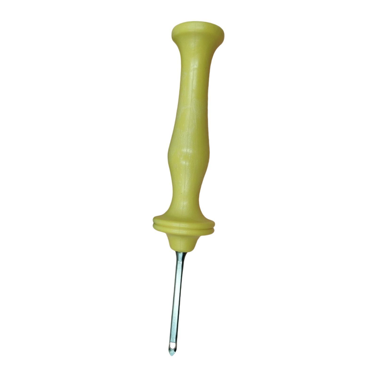 Embroidery Pen Sewing Embroidery Punch Comfortable Grip DIY Adult Rug Making Tool Punch for Embellishment Applique Beginner