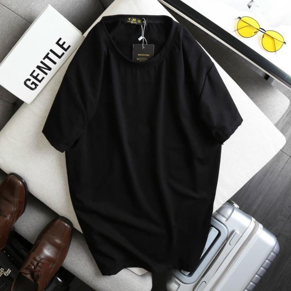 ÁO PHÔNG NAM NGẮN TAY CỔ TRÒN, Áo thun trơn nhiều màu