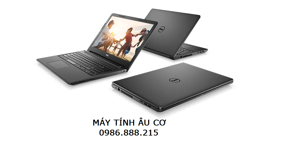 Laptop văn phòng Inspiron 3565 15.6 INCH ( A9-9400 3.20GHZ, SSD 128GB, 4GB, AMD R5,15,6&quot;, W10) ) , Cặp , Chuột Không dây ) - HÀNG CHÍNH HÃNG