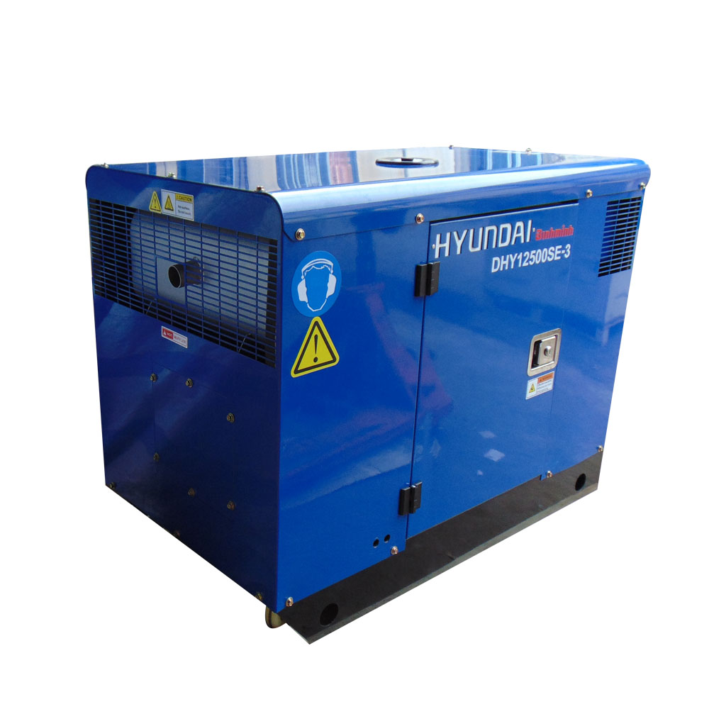 Máy Phát Điện Hyundai 3 Pha Chạy Dầu