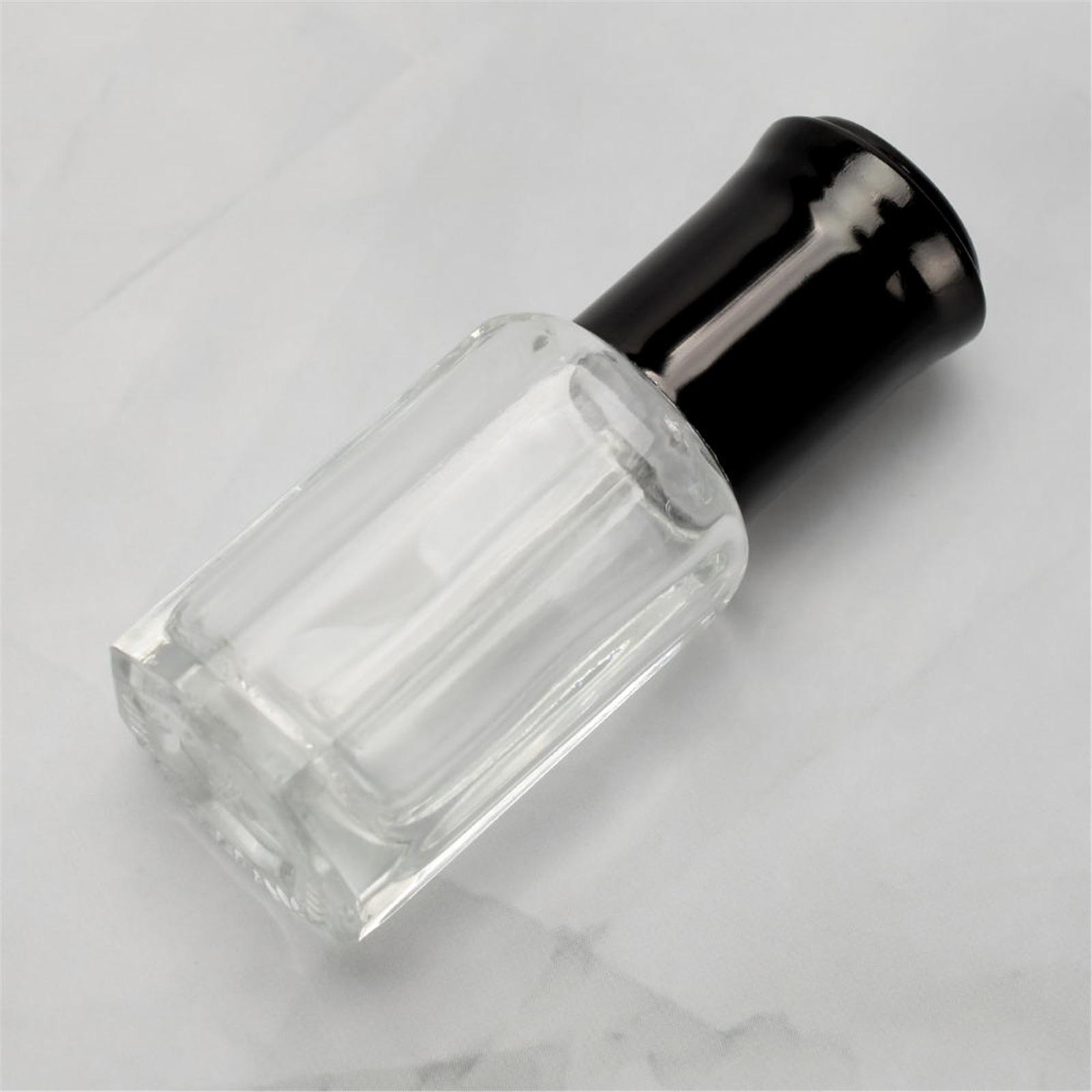 10 cái Chai rỗng bằng thủy tinh với ống nhỏ giọt,  dung tích 6ml,Thích hợp để đựng nước hoa, mỹ phẩm, tinh dầu