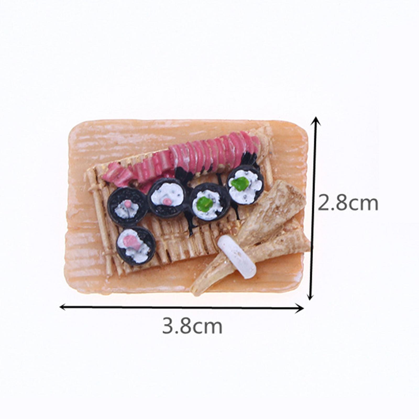 Miniature Food Toy Model Pastry Toy Miniature Doll House Accessories for Furnishings DIY Model