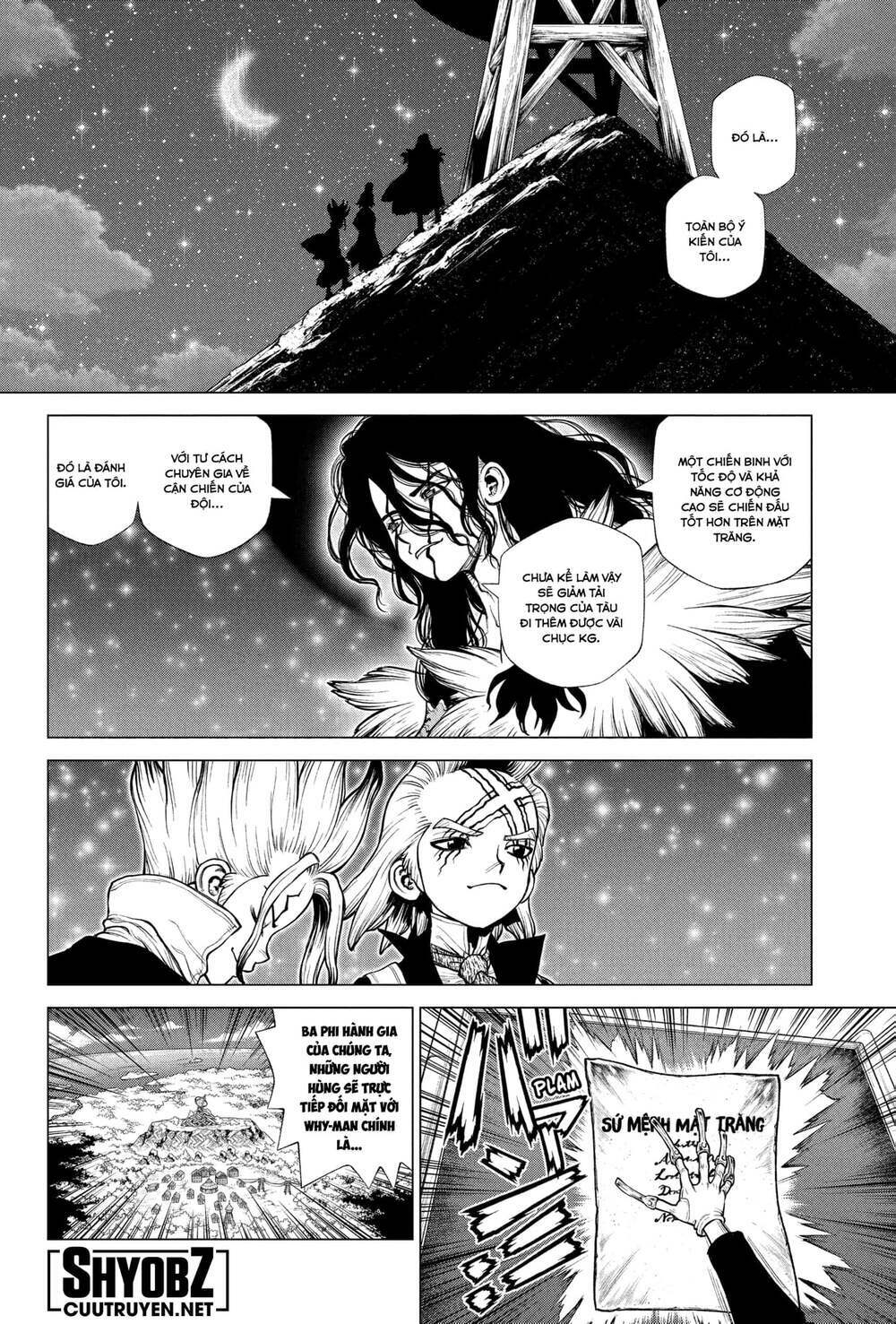 dr.stone - hồi sinh thế giới chapter 219 20