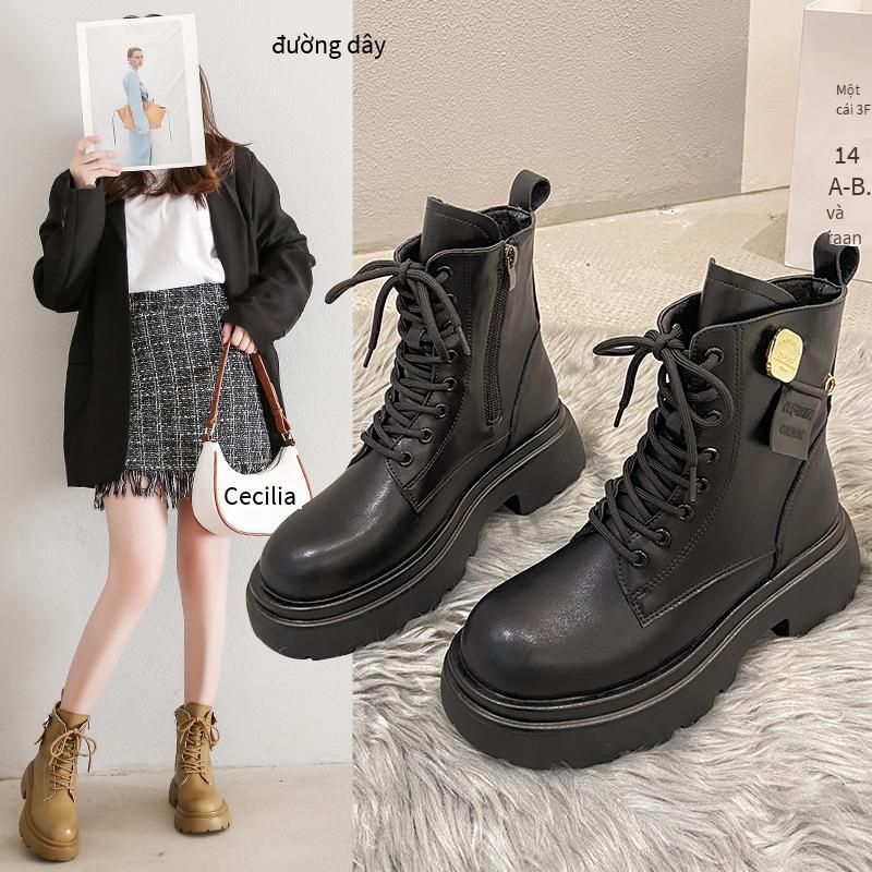 Đảm bảo chất lượng giày nữ đảm bảo chất lượng giày nhỏ màu trắng ngoài trời ins giày hợp thời trang ngoài trời giày nữ cỡ lớn