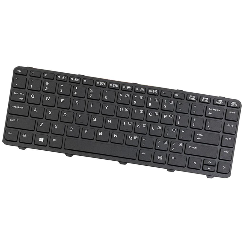 US Keyboard with Frame for HP ProBook 440 G0 440 G1 445 G1 PK1315D1A0 Laptop
