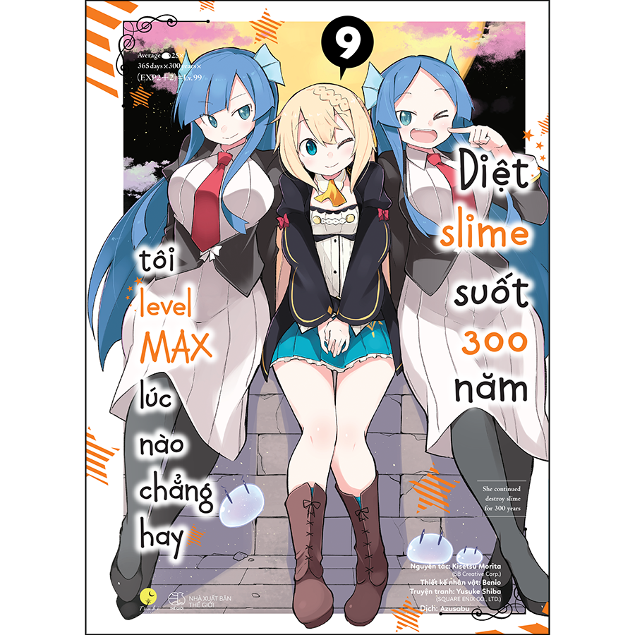 Combo 2 Cuốn sách: [Combo Manga] Diệt Slime Suốt 300 Năm, Tôi Levelmax Lúc Nào Chẳng Hay (Tập 8 + 9)