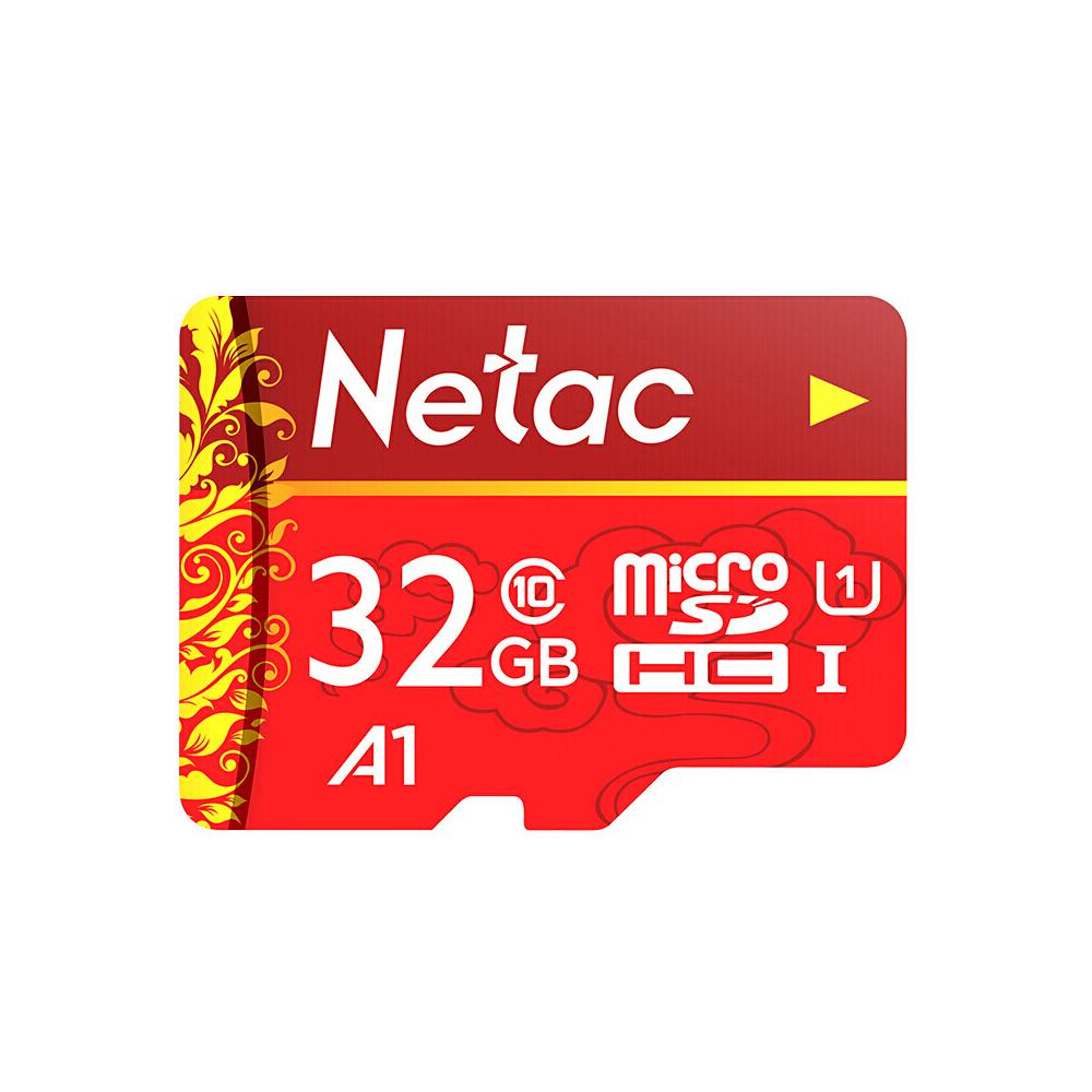 Thẻ nhớ Netac TF (MicroSD) A1 U1 C10 Máy ghi lưu lượng Giám sát Camera Thẻ lưu trữ điện thoại di động