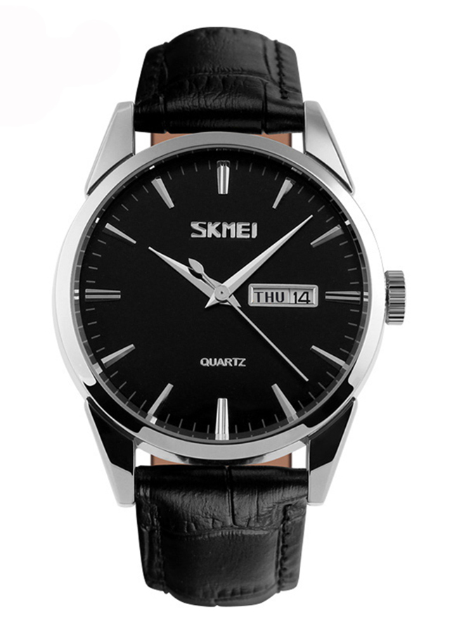 Đồng hồ nam dây da Skmei 9073