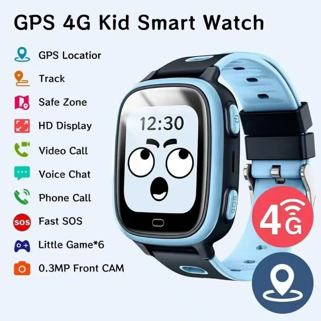 Đồng Hồ Định Vị Trẻ Em ODY Đầy Đủ Video Call, Định Vị Chính Xác Và Pin Lâu