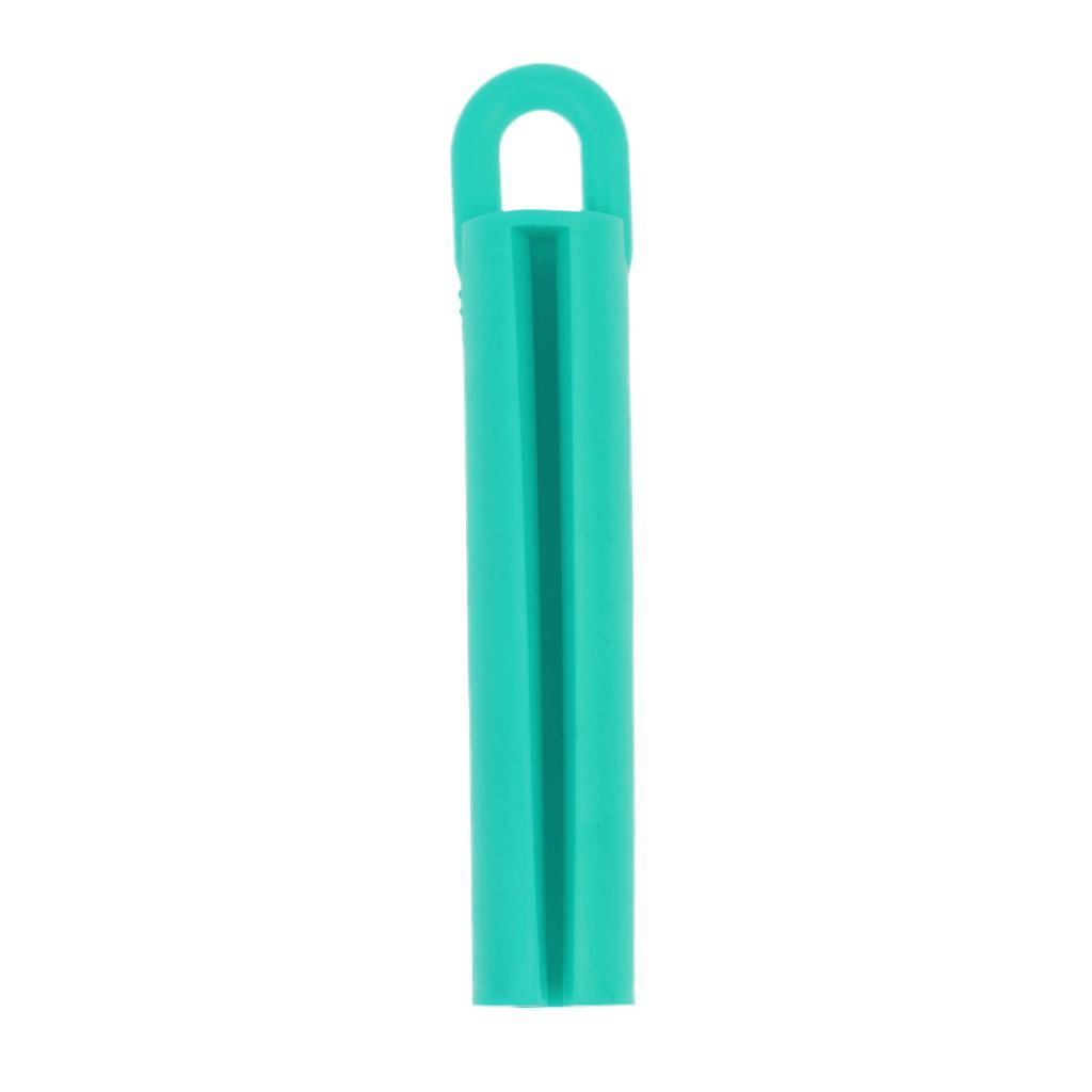 8xProfessional Pool Snooker Billiard Cue Tip Rubber Hang Clamp Holder Green