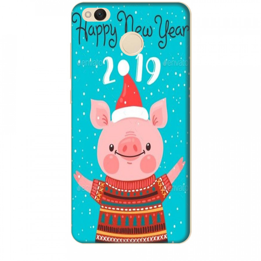 Ốp lưng dành cho điện thoại XIAOMI REDMI 4X Heo Xuân Dễ Thương