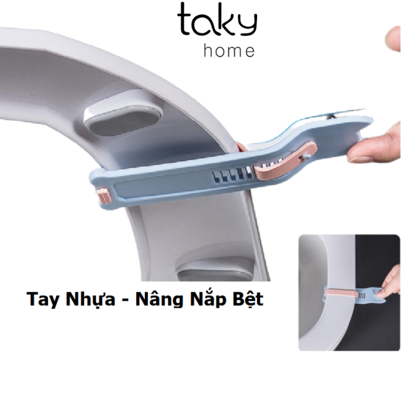 Tay Cầm Nhấc Nắp Bệt Nhà Vệ Sinh, Sạch Sẽ - Tiện Lợi, Tiện Dụng Cho Phòng Vệ Sinh Trong Gia Đình, Nhiều Màu Lựa Chọn, Kiểu Dáng Dễ Thương. Taky Home 5215