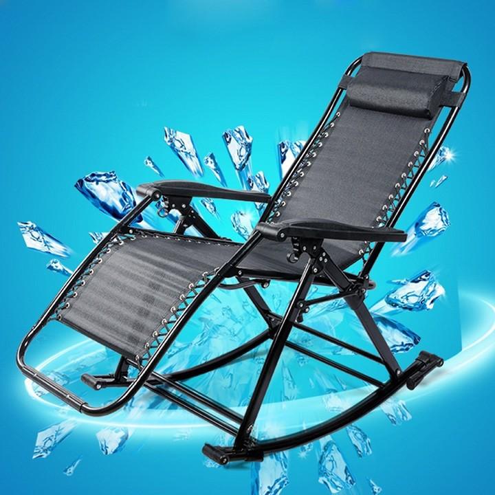 Ghế xếp bập bênh - ghế xếp thư giãn