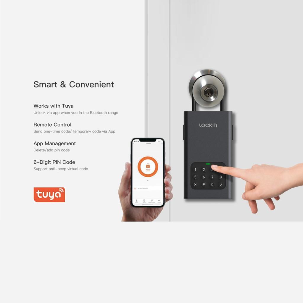 Hộp đựng chìa khóa Xiaomi Youpin thoải mái không dây sử dụng mật khẩu chống thấm nước IPX5 chất lượng cao