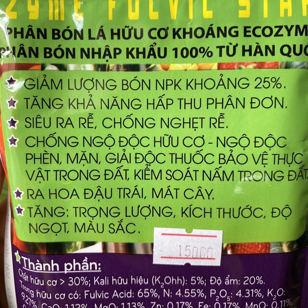 Combo 3 bịch Dinh dưỡng tổng hợp cho cây ZYME FULVIC STAR 40G/bịch