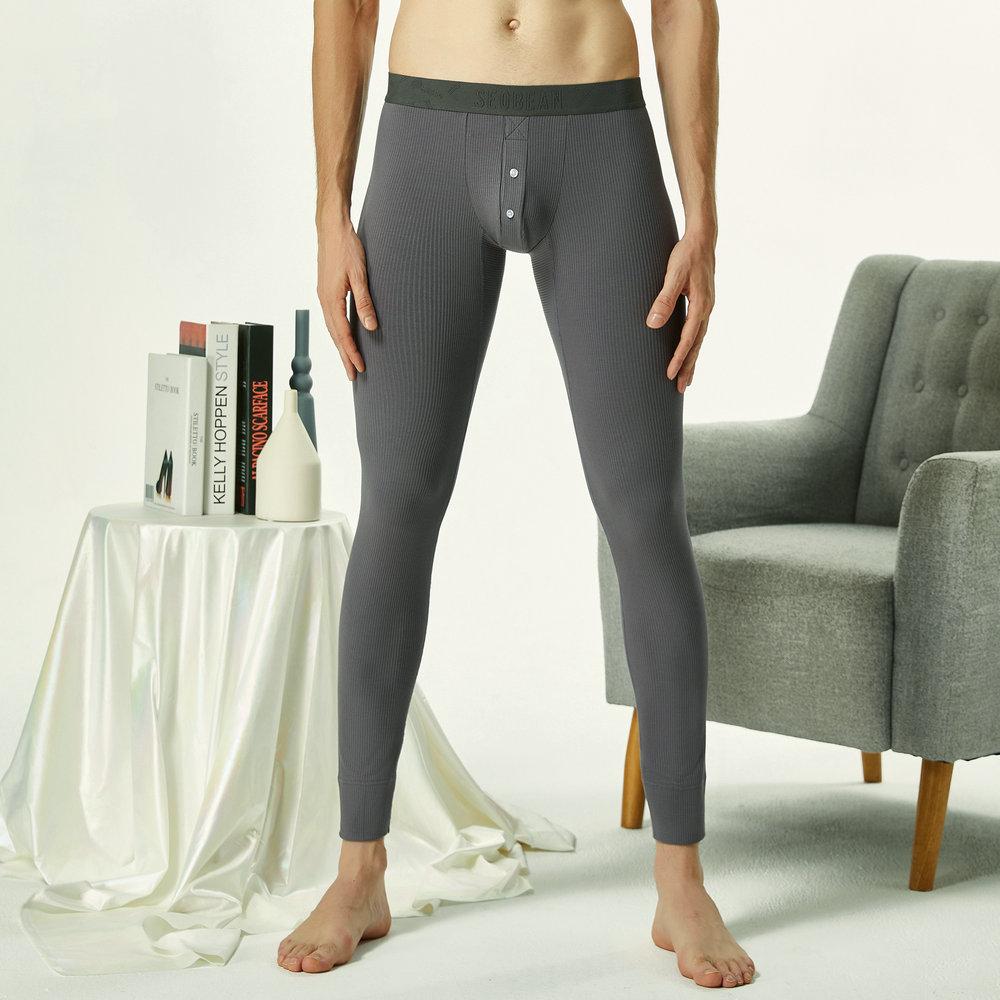2021 Mới Nam Quần Lót Sinh Nhiệt Đáy Thu Đông Nam Quần Legging Giữ Ấm Quần Nam Chặt Quần Lót Dài Johns Giấc Ngủ
