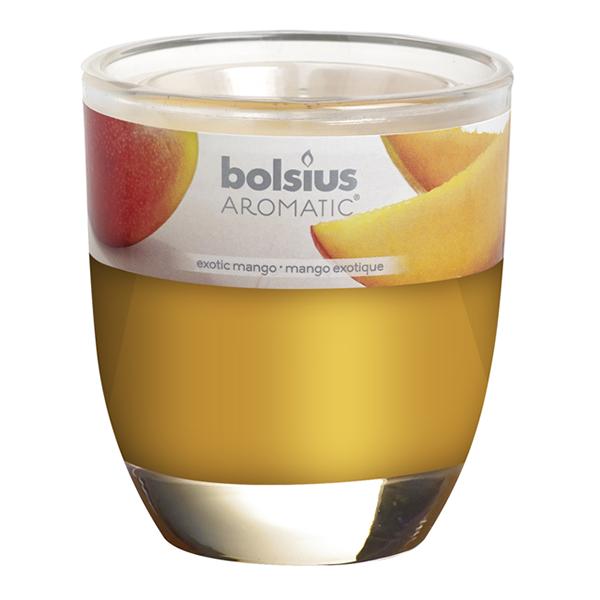 Ly nến thơm Bolsius Exotic Mango BOL7488 295g