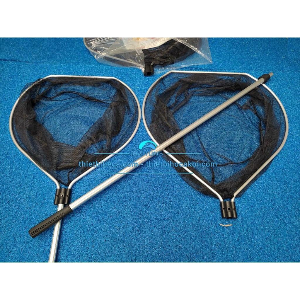 Vợt lưới cỡ lớn chuyên dụng bắt cá Koi. Cán vợt dài 2-2,5m- VỢT 60-70-80 CM
