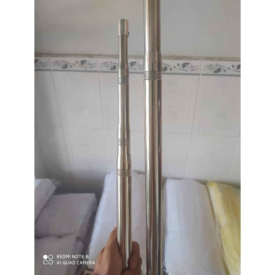 VỢT HÁI TRÁI CÂY CÓ CÁN INOX DÀI 4m