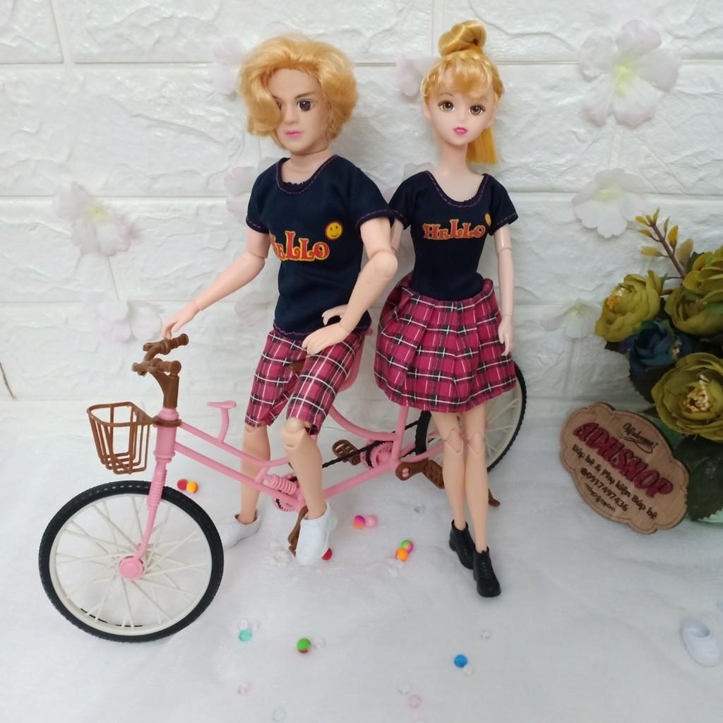 Đồ chơi búp bê - xe đạp cho búp bê barbie