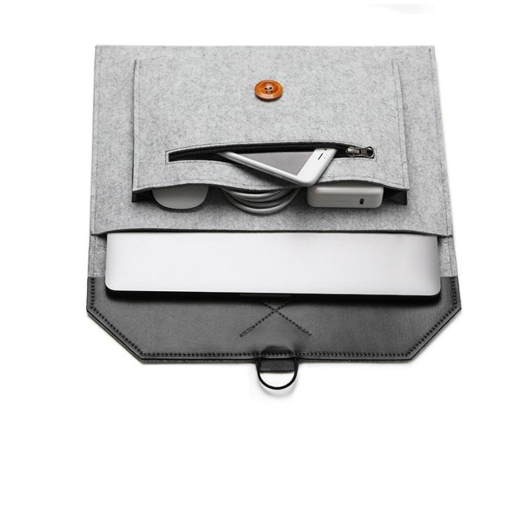 Dành Cho Xiaomi Redmibook 13 14 Inch Túi Laptop Cho Lenovo Yoga C740 Túi Máy Tính 15.6 Máy Tính Xách Tay Ốp Lưng Siêu Sáng Chạm Khắc vải Len