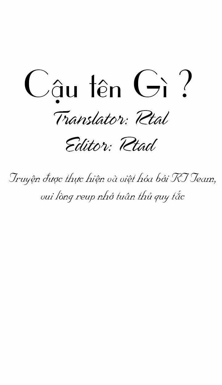cậu tên gì ? chapter 3 10