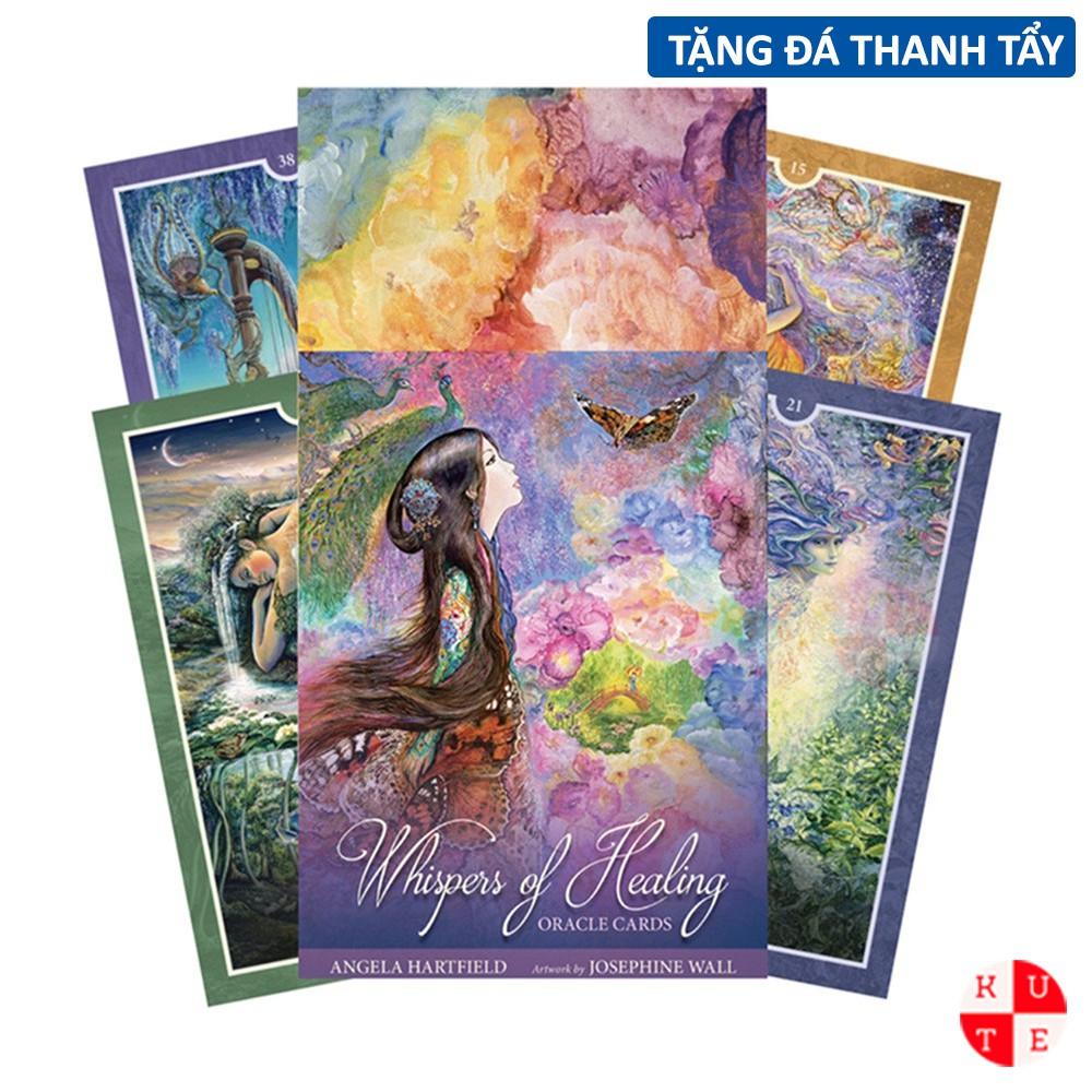Bài Oracle Whispers Of Healing 50 Lá Bài Tặng File Tiếng Anh Và Đá Thanh Tẩy