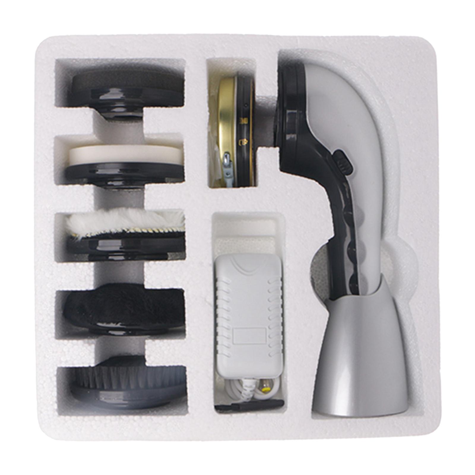 Electric Shoe Polishing Machine Cleaning Brush Leather Shoes Care
