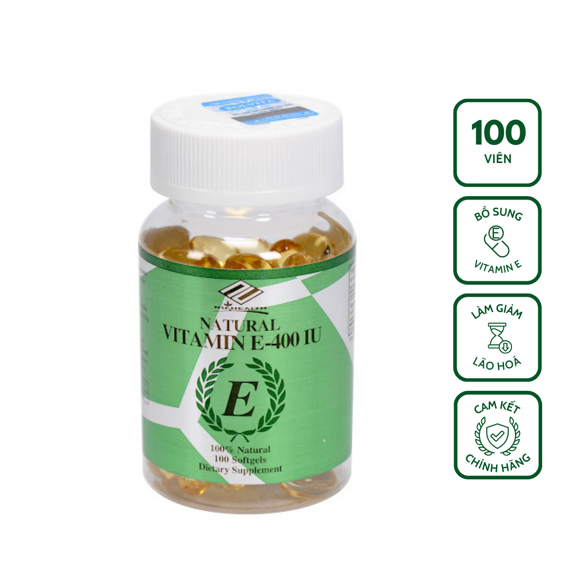 Viên uống bổ sung VITAMIN E - 400 IU