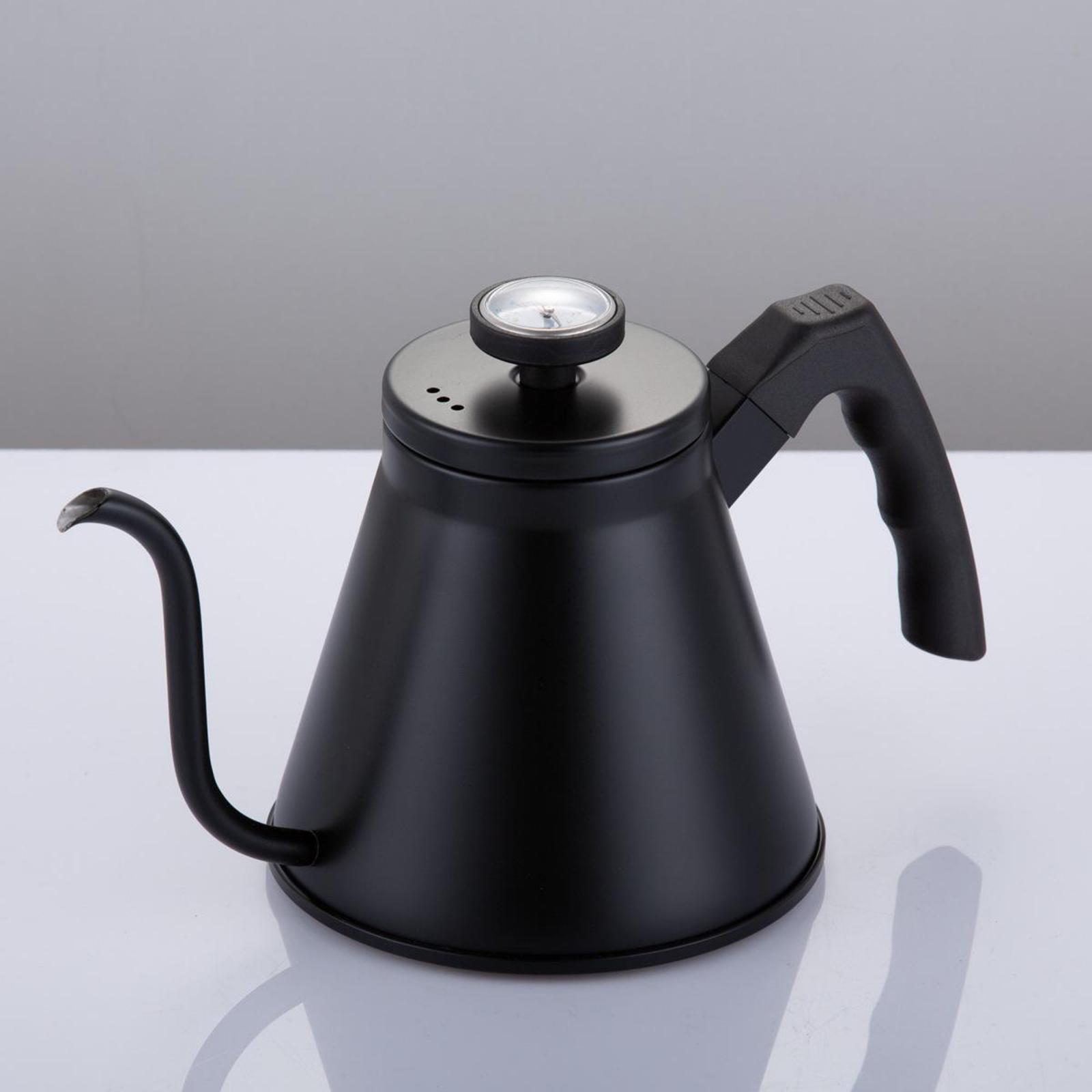 Gooseneck Kettle Coffee Pour Over Kettle Precision &amp; Thermometer 1200ML
