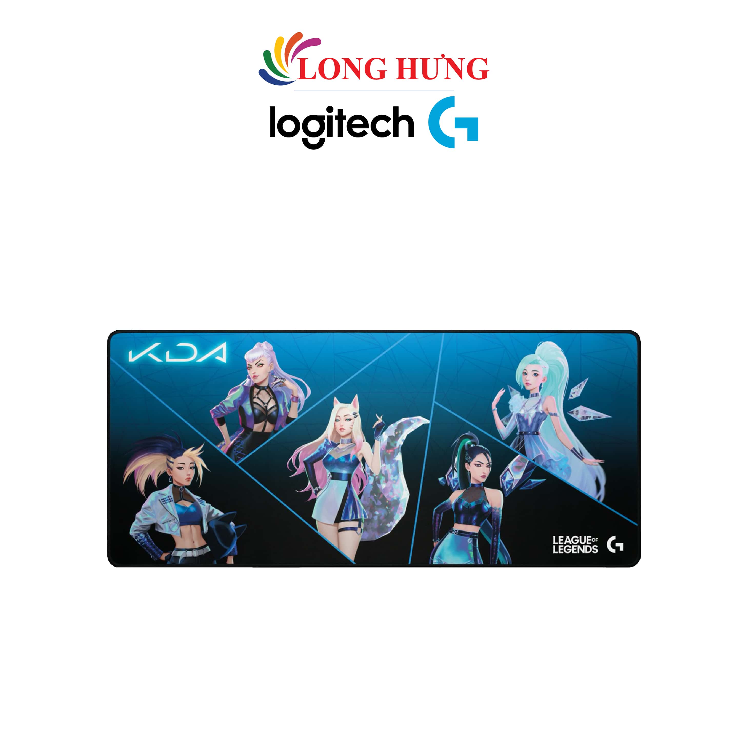 Miếng lót chuột & bàn phím Logitech G840 XL KDA - Hàng chính hãng