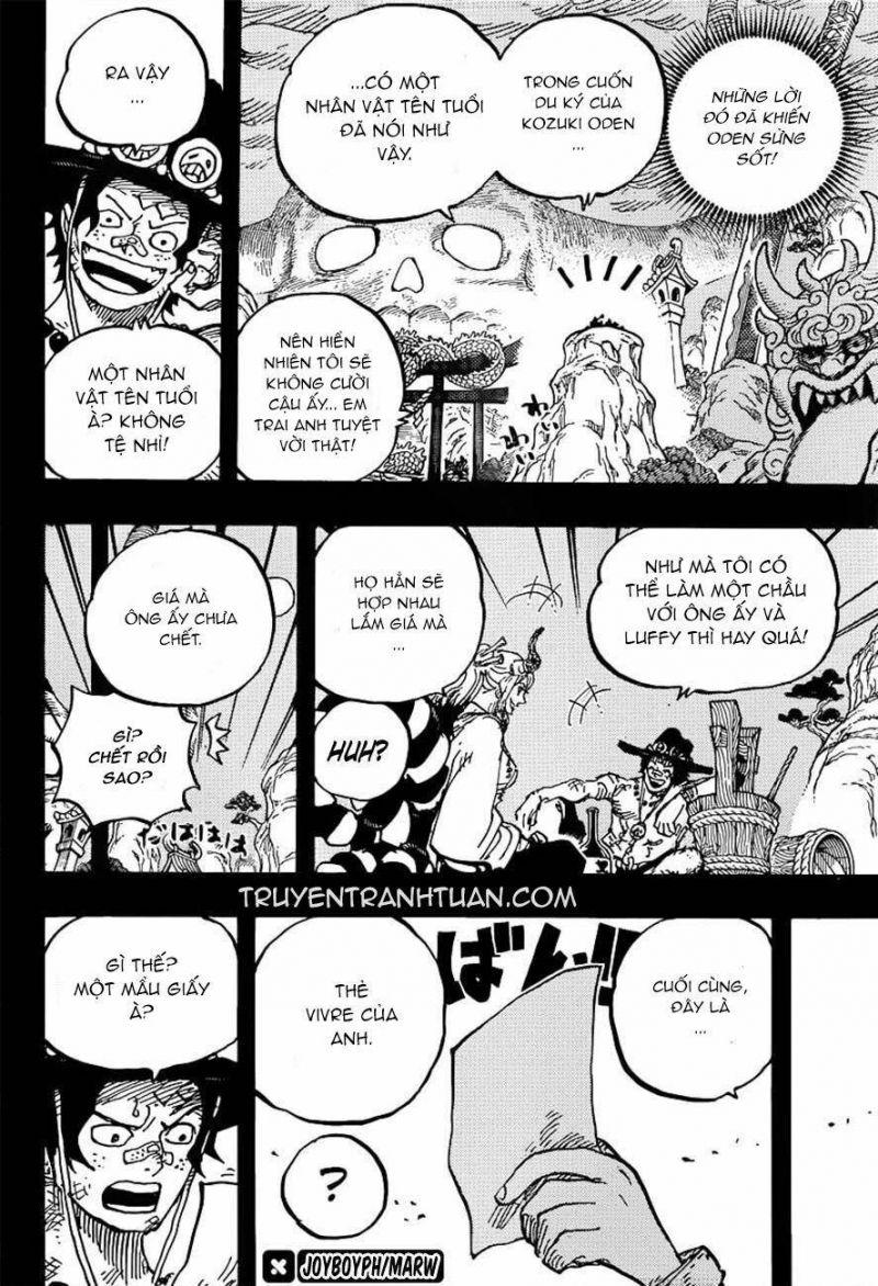 đảo hải tặc - one piece chapter 1000 6