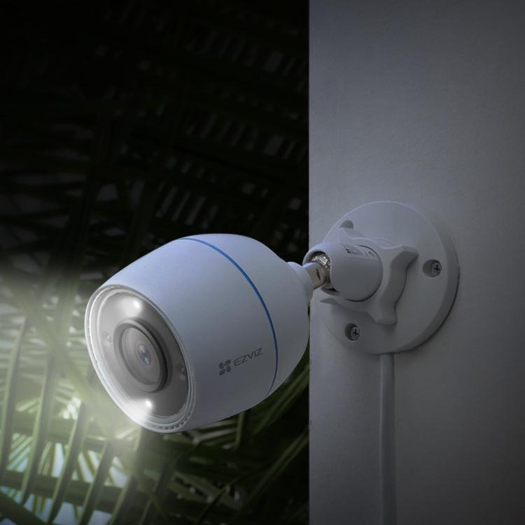 Camera Wifi Ngoài Trời EZVIZ C3TN 2M Color Night Vision - có màu ban đêm, mẫu mới 2022 H265 - hàng chính hãng