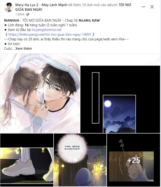 tôi mơ giữa ban ngày chapter 36.1 1