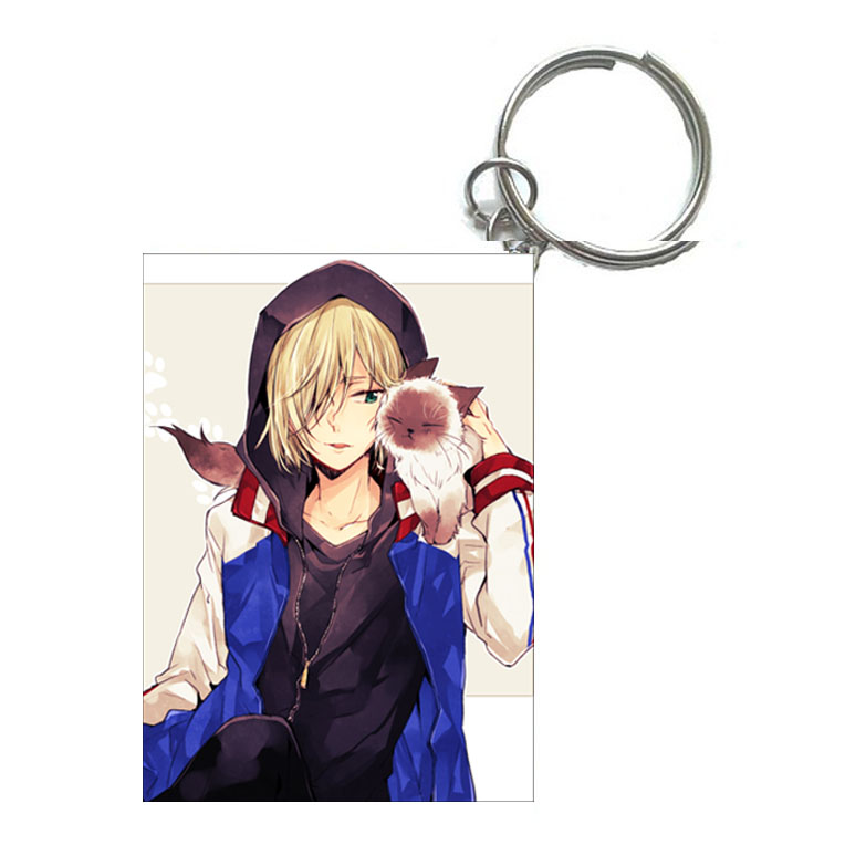 Móc khóa Yuri!!! On Ice COMBO 3 móc ảnh khác nhau
