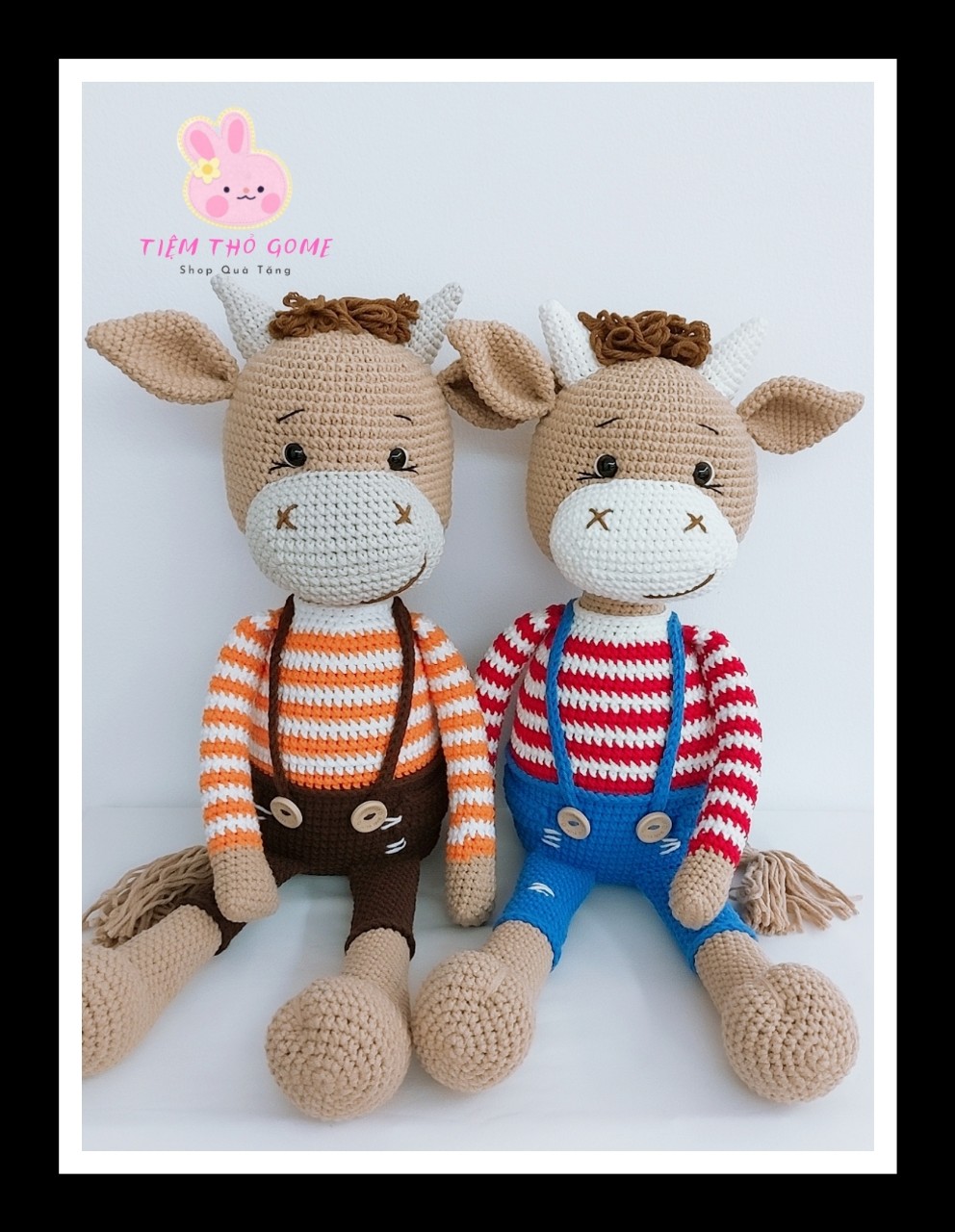 Thú len nhồi bông handmade, Trâu Willy