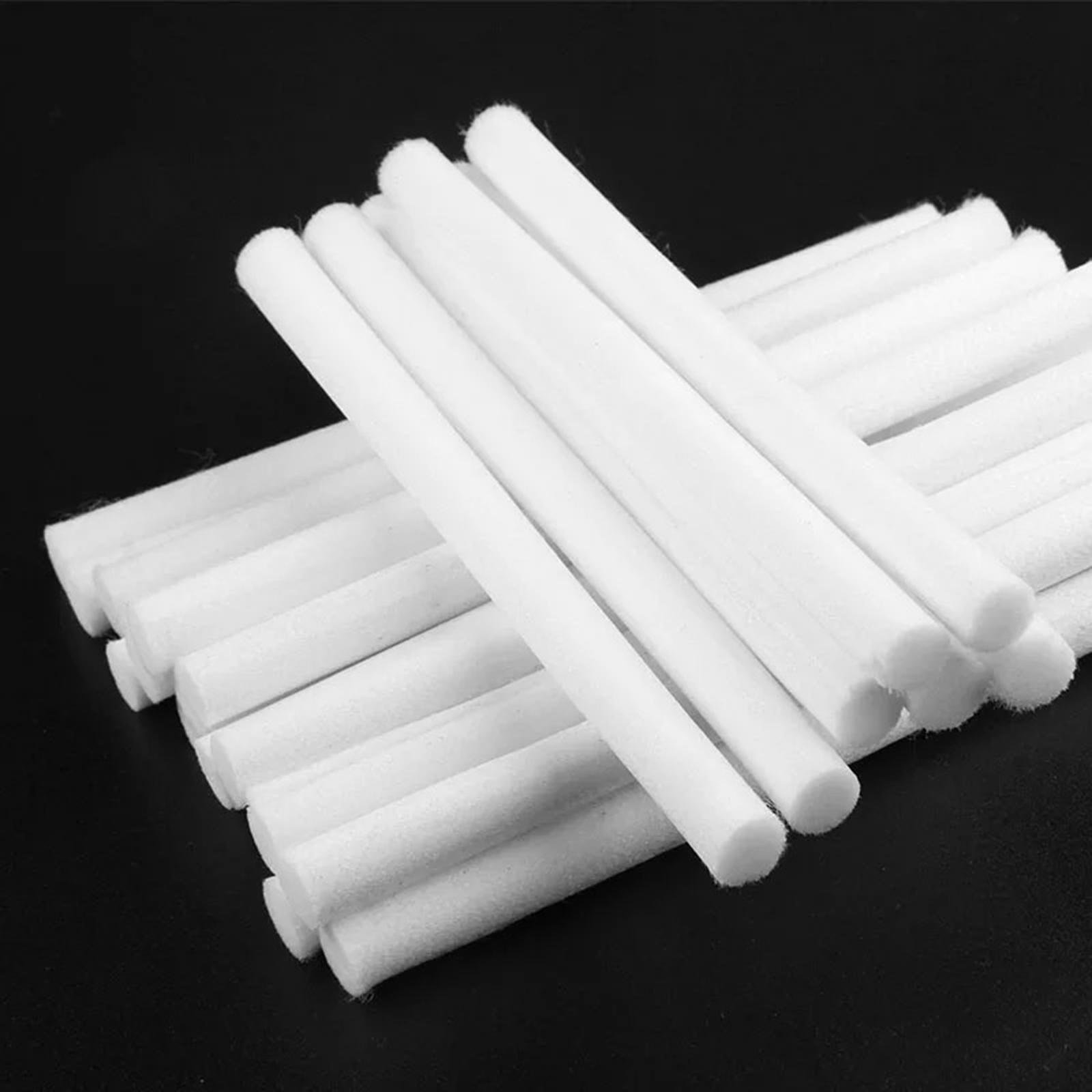 50Pcs Water Supply Cotton Swab Refill Stick for Diffuser Humidifier