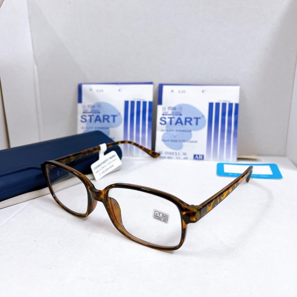 Kính lão thị sẵn độ viễn thị trung niên da beo KVB13UNIQUI mắt sáng rõ chống xước hàng  tốt