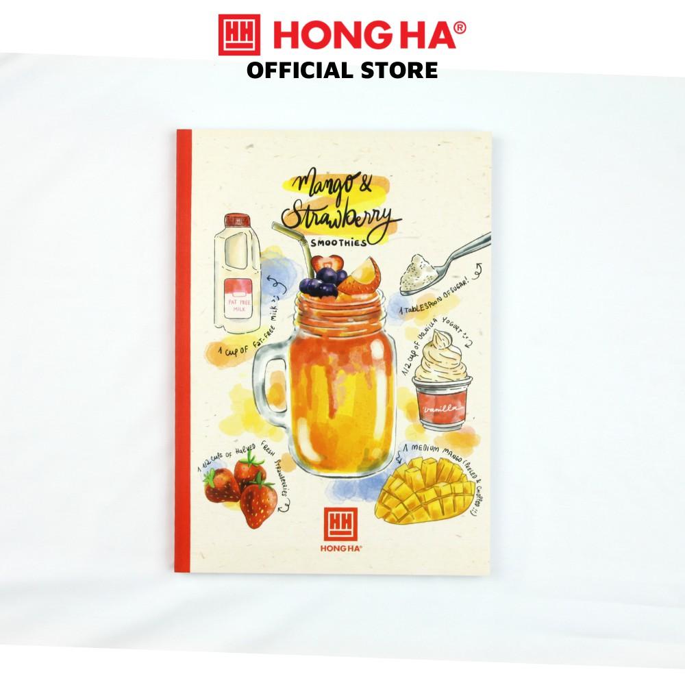 Vở 4 ly ngang Hồng Hà 200 trang Cooktail | | Vở học sinh miền Trung - Nam 0756