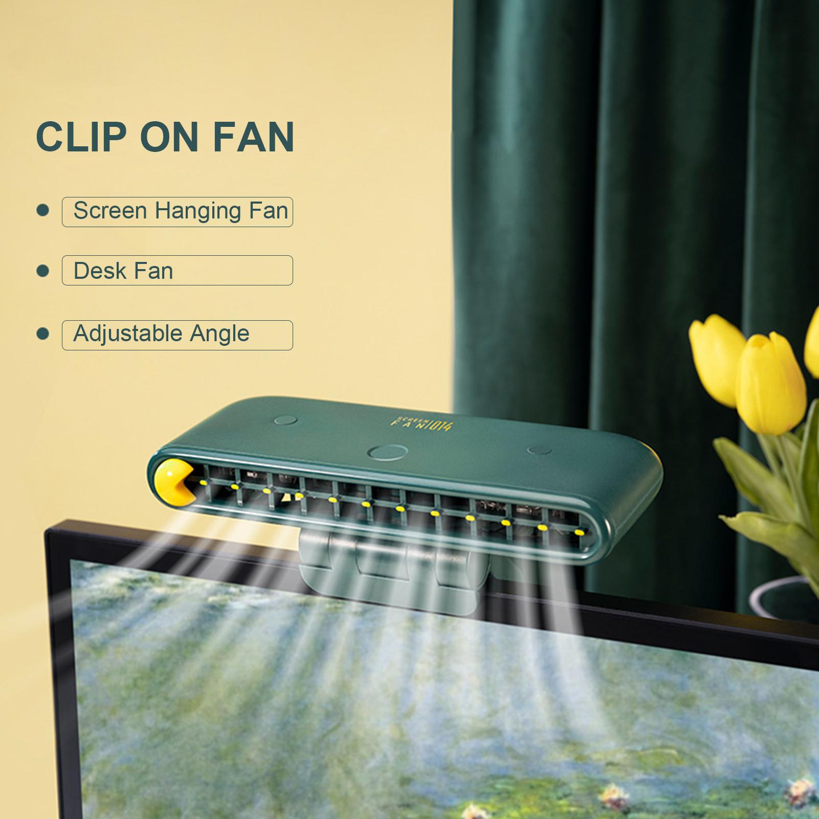 Quạt Clip On để bàn, làm mát 3 tốc độ