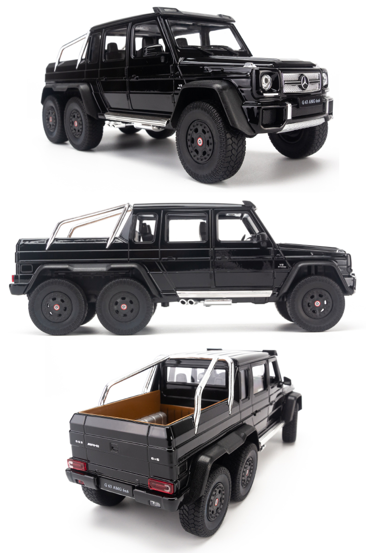 Mô hình xe Merceces-Benz G63 AMG 6x6 1:24 Welly - 24061W