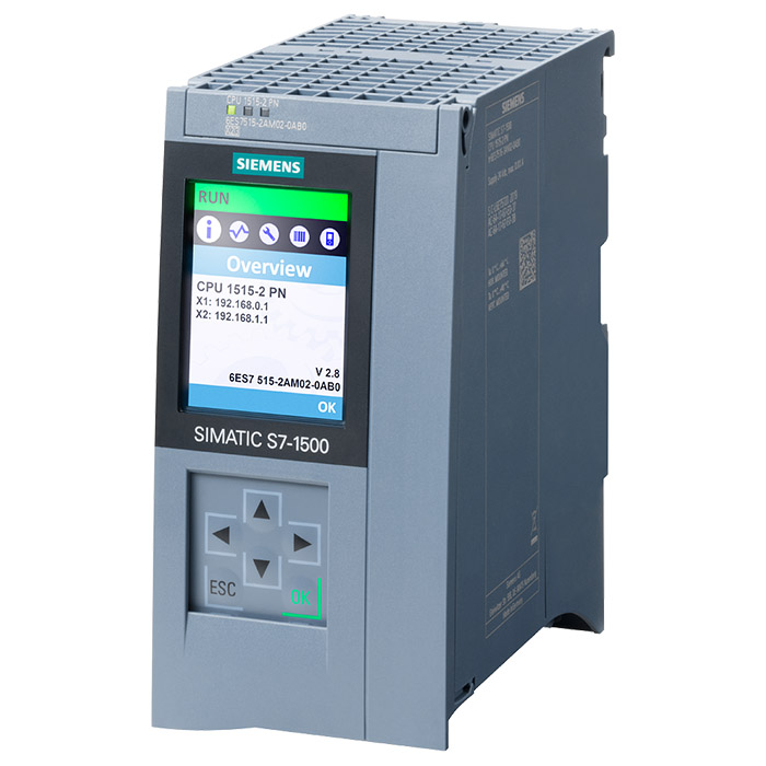 Bộ điều khiển CPU 1515-2 PN PLC S7-1500 SIEMENS 6ES7515-2AM02-0AB0 | Hàng chính hãng