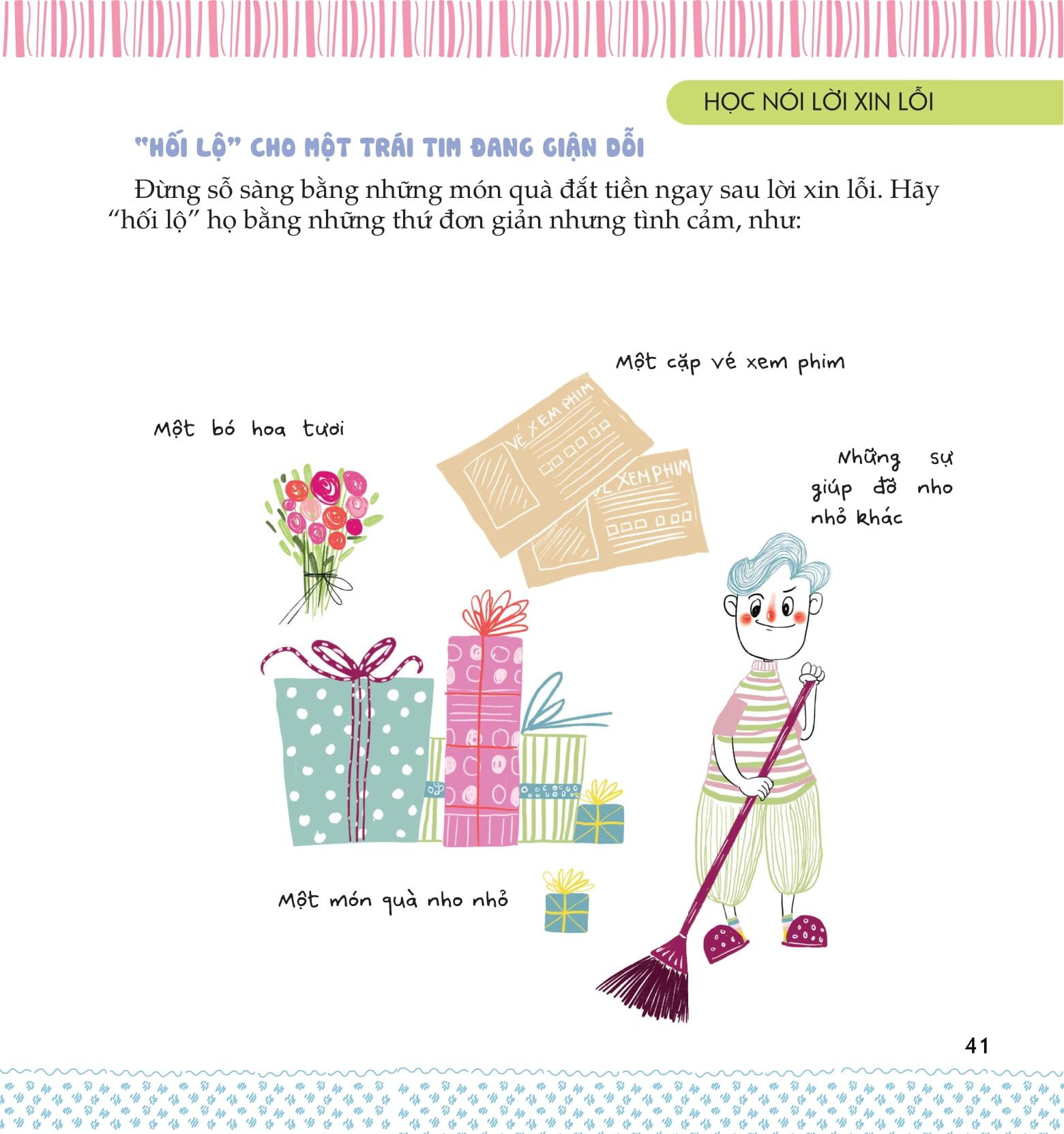 Kỹ Năng Sống Dành Cho Học Sinh - Học Nói Lời Xin Lỗi (Tái Bản)